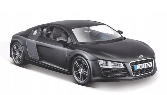 Immagine di GIOCHI AUTO 1:24 AUDI R8 DULL BLACK 1pz BBURAGO