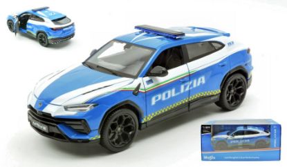 Picture of GIOCHI AUTO 1:24 LAMBORGHINI URUS POLIZIA 1pz BBURAGO