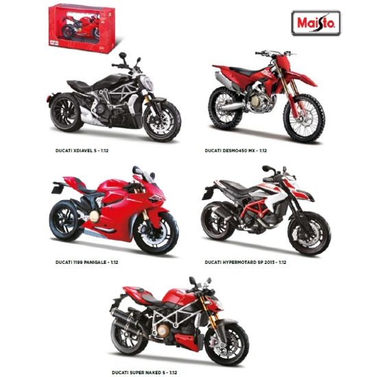 Immagine di GIOCHI MOTO 1:12 DUCATI