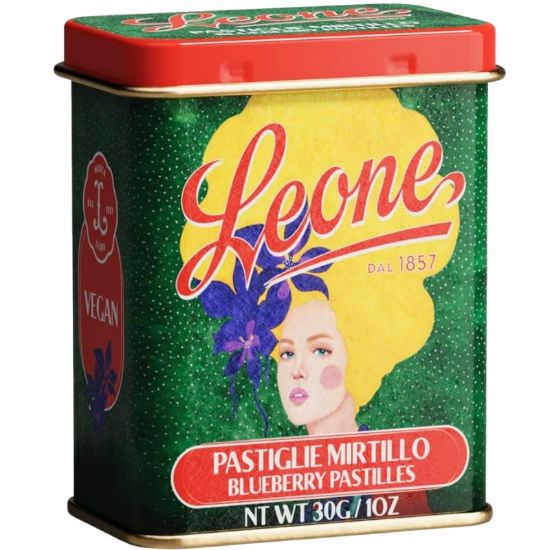 Picture of LEONE PASTIGLIE 12pz LATTA HULYA MIRTILLO