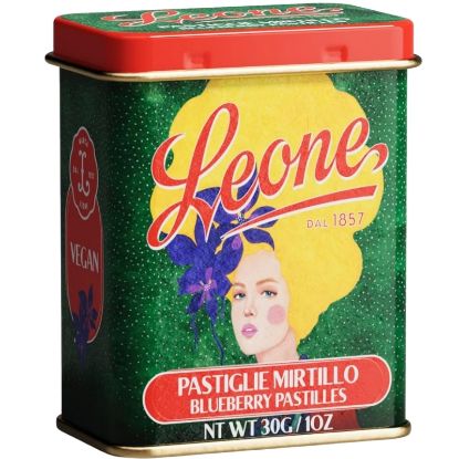 Picture of LEONE PASTIGLIE 12pz LATTA HULYA MIRTILLO