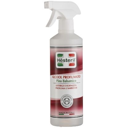 Immagine di DETERGENTE MULTIUSO ALCOOL 70% PROFUMATO PINO 500ml 1pz HESTERIL