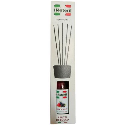 Immagine di PROFUMATORE AMBIENTE HESTERIL 125ml C/BASTONCINI - FRUTTI DI BOSCO