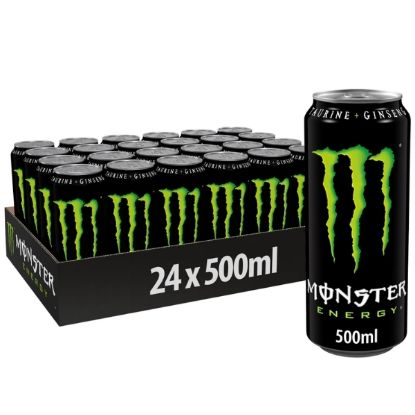 Immagine di BEVANDA MONSTER GREEN 500ml 24pz LATTINA