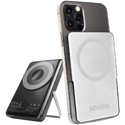 Immagine di BATTERIA ESTERNA POWERBANK 5000mAh WIRELESS MAGNETICO JUVENTUS