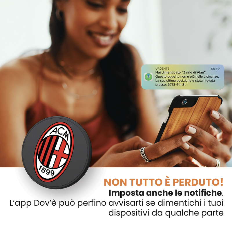Immagine di LOCALIZZATORE TRACKER TECH FIND MILAN 1pz TECHMADE
