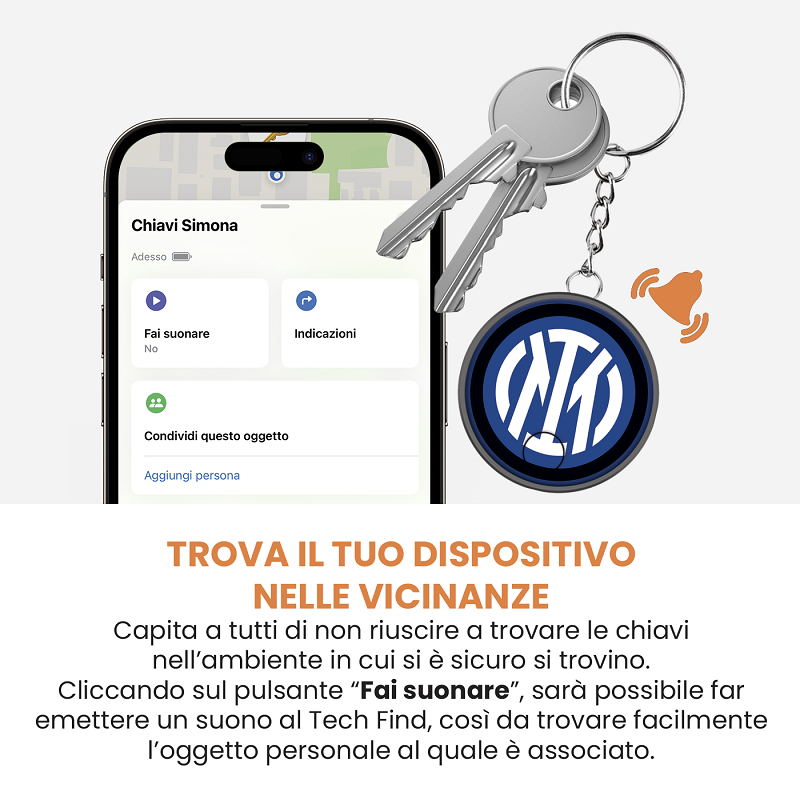 Immagine di LOCALIZZATORE TRACKER TECH FIND INTER 1pz TECHMADE
