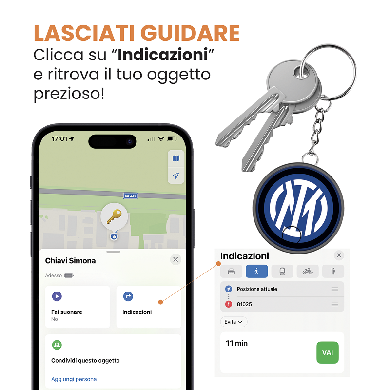 Immagine di LOCALIZZATORE TRACKER TECH FIND INTER 1pz TECHMADE