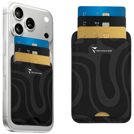 Picture of PORTACARD UNISEX 1pz TM SLIM MAGNETICO NERO + SCATOLA