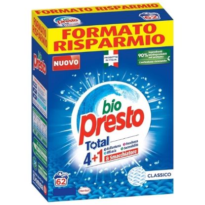 Immagine di DETERGENTE BIO PRESTO POLVERE 62lavaggi