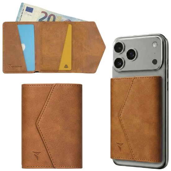 Immagine di PORTAFOGLIO UNISEX 1pz TM SMART WALLET BROWN + SCATOLA REGALO