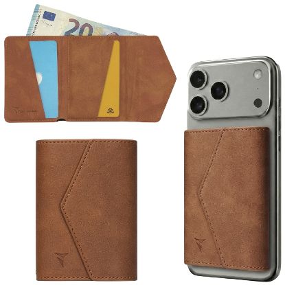 Immagine di PORTAFOGLIO UNISEX 1pz TM SMART WALLET D.BROWN + SCATOLA REGALO