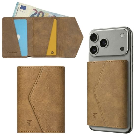 Immagine di PORTAFOGLIO UNISEX 1pz TM SMART WALLET L.BROWN + SCATOLA REGALO