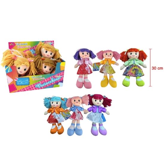 Immagine di GIOCHI BAMBOLA DI PEZZA 30CM PACIOCCHINE