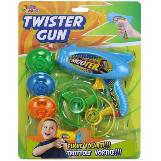 Picture of GIOCHI PISTOLA SPARA ELICHE E TROTTOLE