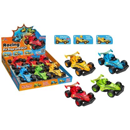 Immagine di GIOCHI PIT STOP RACING AUTO FORMULA UNO A RETROCARICA