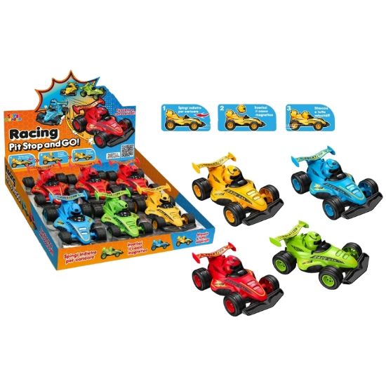 Immagine di GIOCHI PIT STOP RACING AUTO FORMULA UNO A RETROCARICA