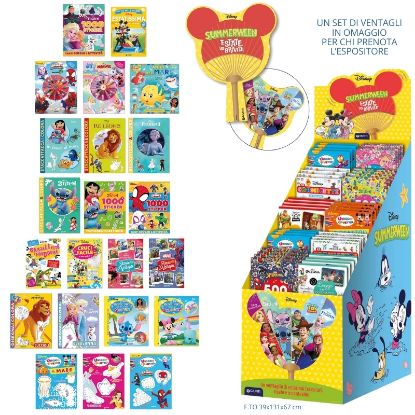 Immagine di ALBUM LIBRI EXPO 100pz SUMMERWEEN DISNEY composto da: