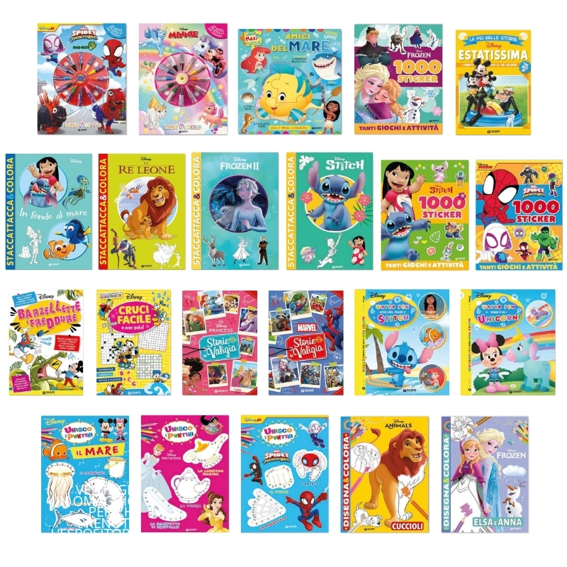 Immagine di ALBUM LIBRI EXPO 100pz SUMMERWEEN DISNEY composto da: