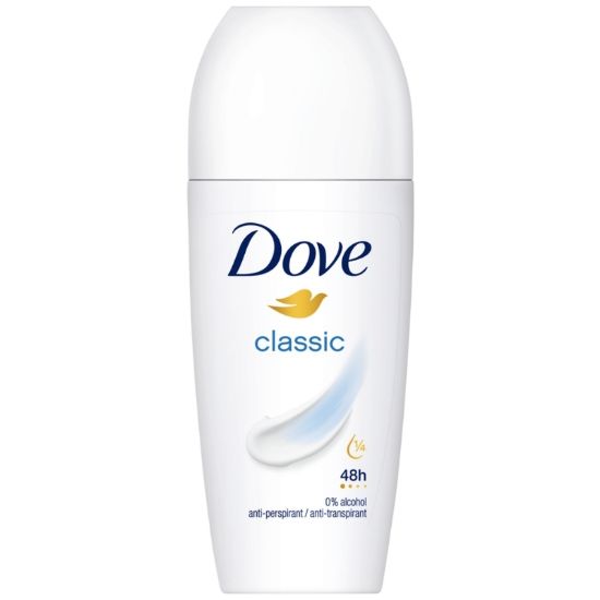 Immagine di DEODORANTE DOVE DEO ROLL-ON BASE CLASSIC 50ml 1pz