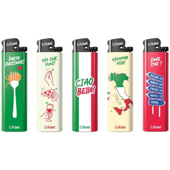 Immagine di ACCENDINO CRICKET PIETRINA 50pz ITALY DESIGN
