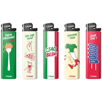 Immagine di ACCENDINO CRICKET PIETRINA 50pz ITALY DESIGN