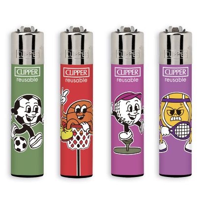 Immagine di ACCENDINO CLIPPER PIETRINA 48pz SPORT