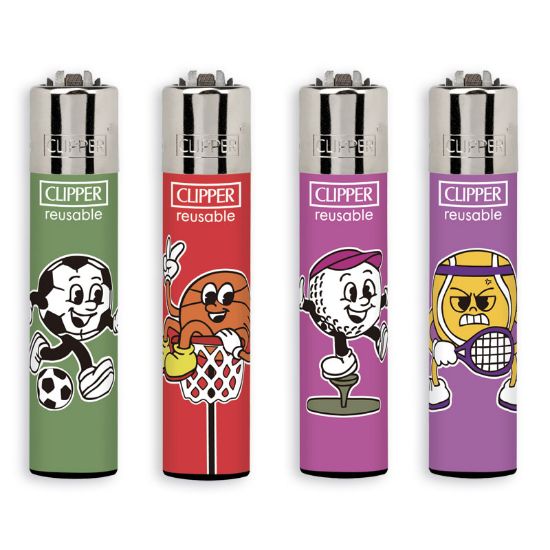Immagine di ACCENDINO CLIPPER PIETRINA 48pz SPORT