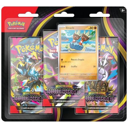 Picture of CARTE DA GIOCO POKEMON M5 Buio Pesto 3 Pack Blister (V.18,90)