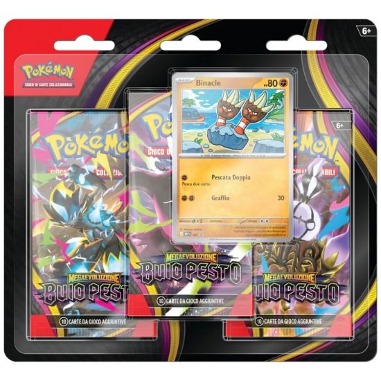Picture of CARTE DA GIOCO POKEMON M5 Buio Pesto 3 Pack Blister (V.18,90)