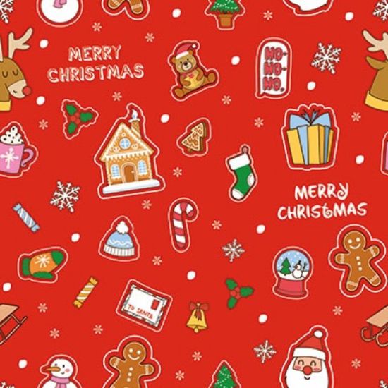 Immagine di CARTA REGALO 70X100 10 FG DIS.124