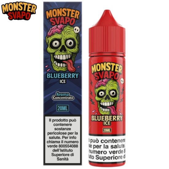 Immagine di MONSTER SVAPO AROMA SHOT - BLUEBERRY - 20ml PLA016515
