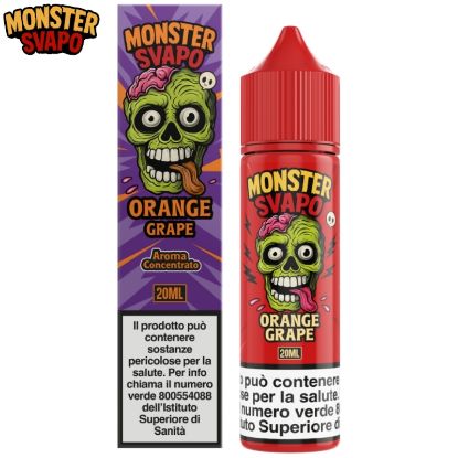 Immagine di MONSTER SVAPO AROMA SHOT - ORANGE GRAPE - 20ml PLA016511