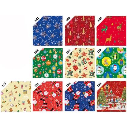 Immagine di CARTA REGALO 70X100 50fg XMAS NATALE MIX