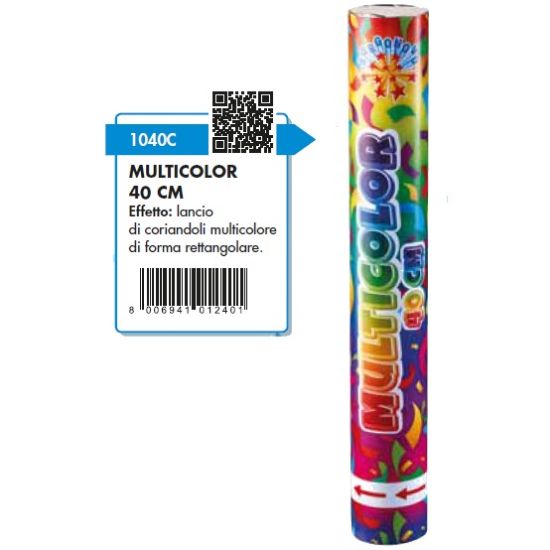 Picture of TUBO 40CM SPARACORIANDOLI MULTICOLOR