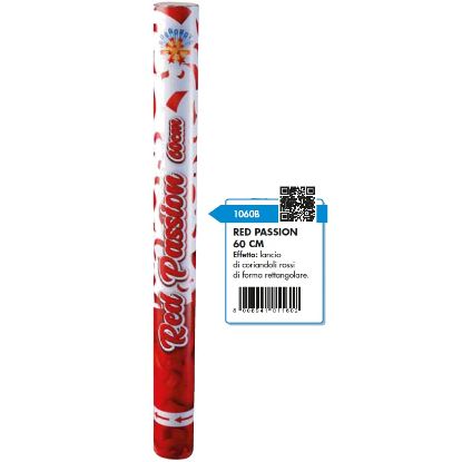 Immagine di TUBO 60CM SPARACORIANDOLI RED PASSION
