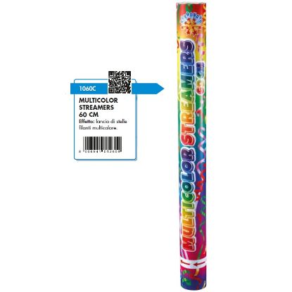 Immagine di TUBO 60CM SPARACORIANDOLI STREAMERS