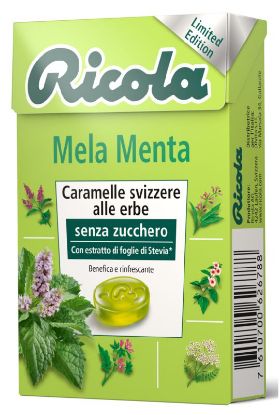 Immagine di RICOLA ASTUCCIO MELA MENTA SENZA ZUCCHERO 50g 10pz
