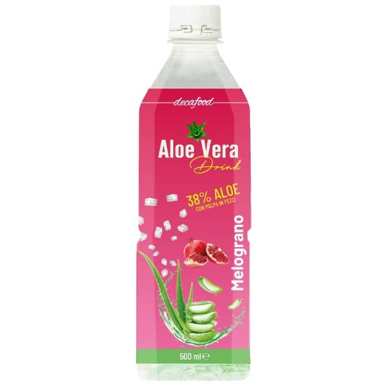 Picture of BEVANDA ALOE VERA 12pz 500ml BOTTIGLIA MELOGRANO - èALOE