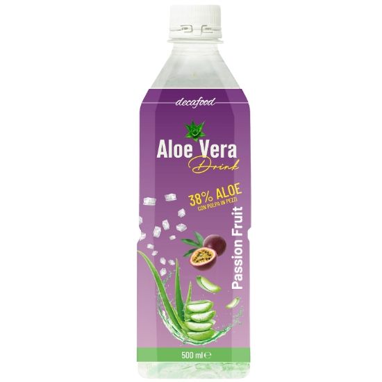 Picture of BEVANDA ALOE VERA 12pz 500ml BOTTIGLIA PASSION FRUIT - èALOE