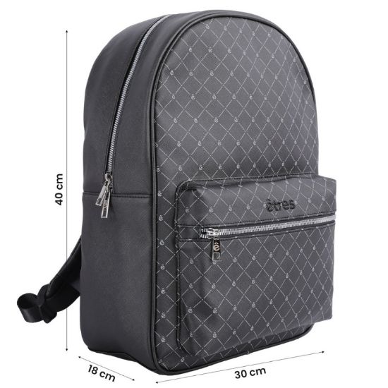 Picture of BORSA ZAINO ETRES GLAM ARCUS NERO PATTERN 1pz con RFID
