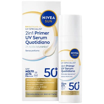 Immagine di SOLARI NIVEA CREMA VISO SIERO 30ml FP50+