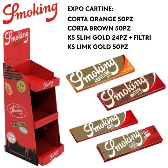 Picture of CARTINE SMOKING PROMO 174pz EXPO BANCO