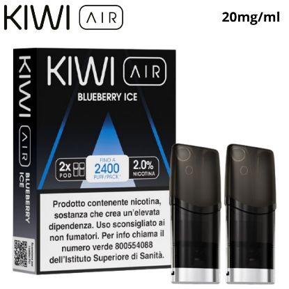 Immagine di KIWI AIR POD 1x2pz BLUEBERRY ICE 2ml 20mg/ml - PLN015421