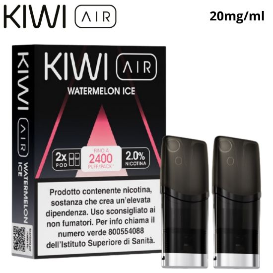 Immagine di KIWI AIR POD 1x2pz WATERMELON ICE 2ml 20mg/ml - PLN015423