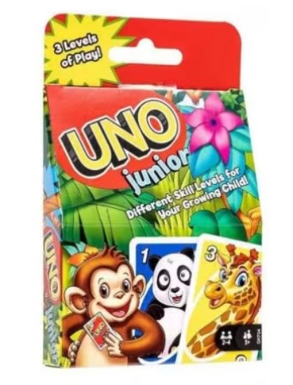Immagine di CARTE DA GIOCO UNO MATTEL JUNIOR 1pz
