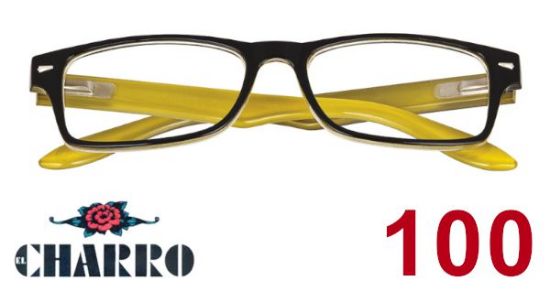 Immagine di OCCHIALI GRAD. IOI CHARRO KANSAS (da 1.00) 1pz NERO GIALLO