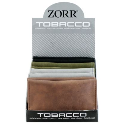 Immagine di PORTATABACCO S/PELLE CON PORTA CARTINE INTERNO 8pz