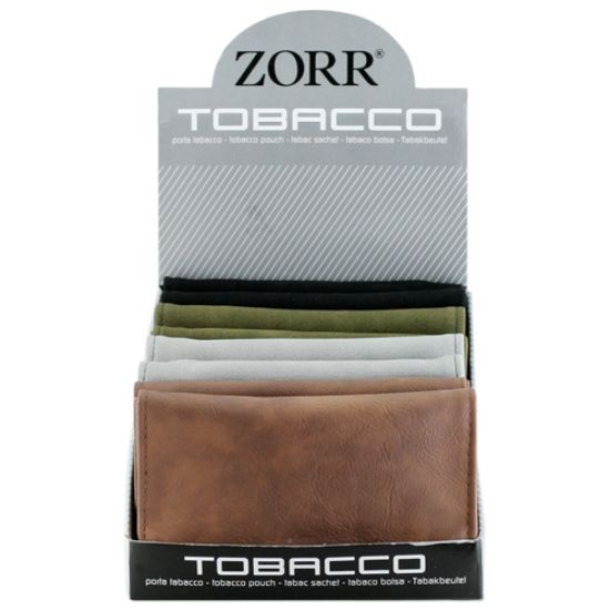 Immagine di PORTATABACCO S/PELLE CON PORTA CARTINE INTERNO 8pz