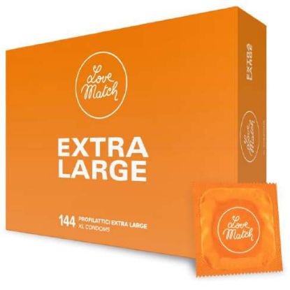 Immagine di PRESERVATIVI LOVEMACH 144pz EXTRA LARGE - BOX SINGOLI